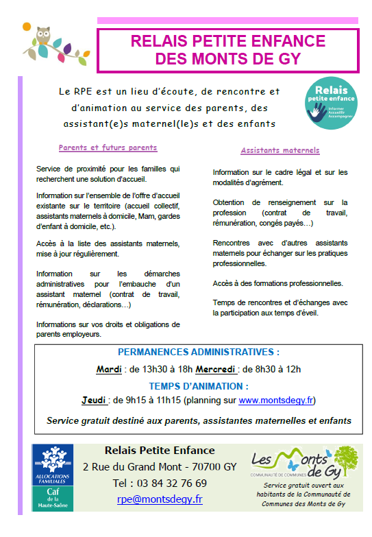 Affiche RPE