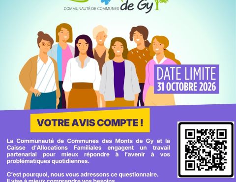 Questionnaire habitants CCMGy